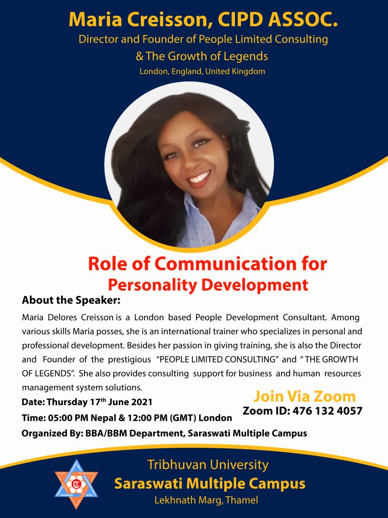 Role of Communication in Personality Development – Saraswati Multiple ...
